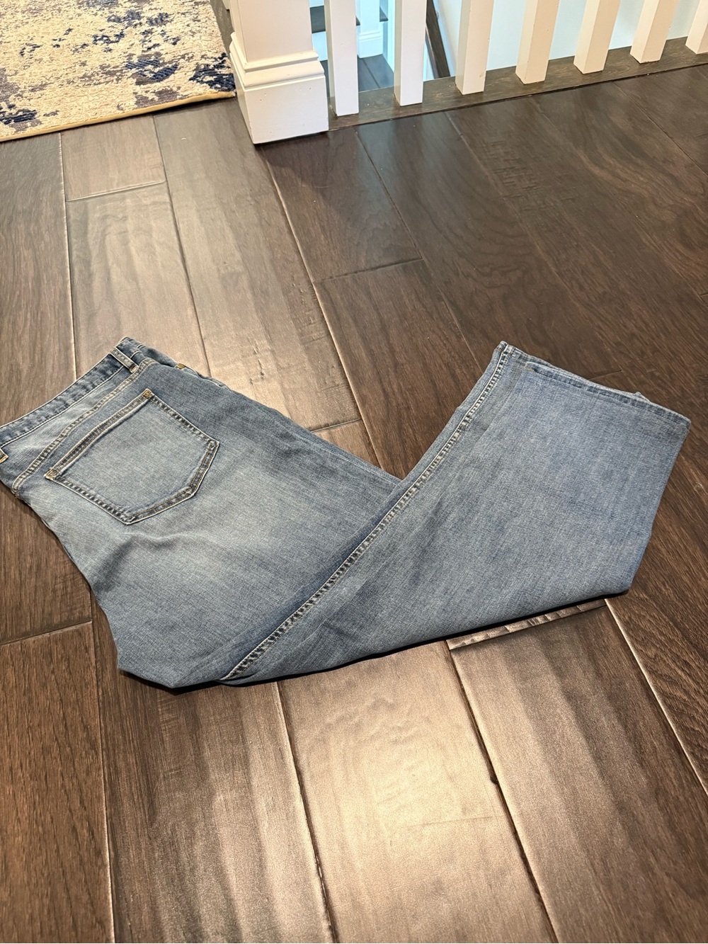 Johnston & Murphy Light Blue Straight Men’s Jeans